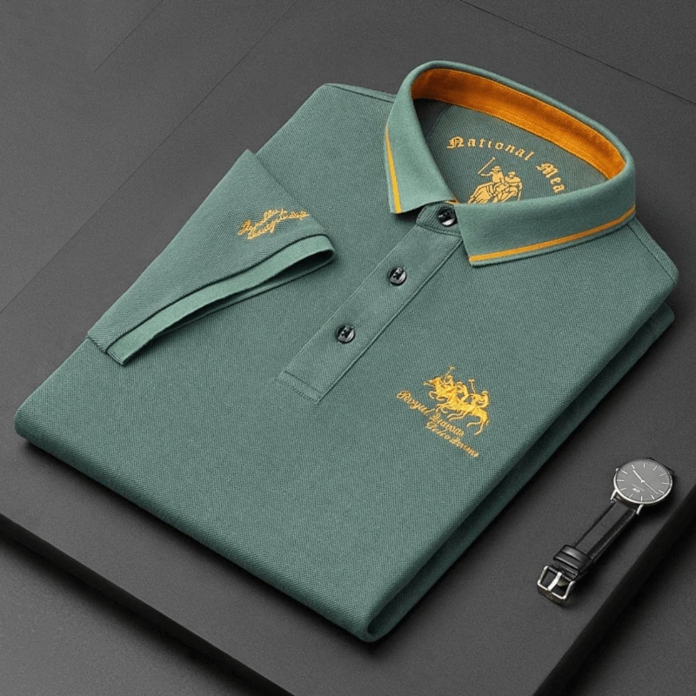 LEONARDO | Elegante Heren Polo met Ademend Comfort voor Elke Dag