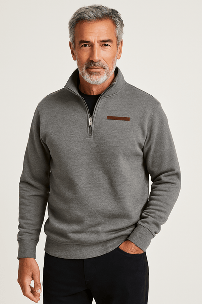 BENOIT™ - Casual fleece sweatshirt voor heren