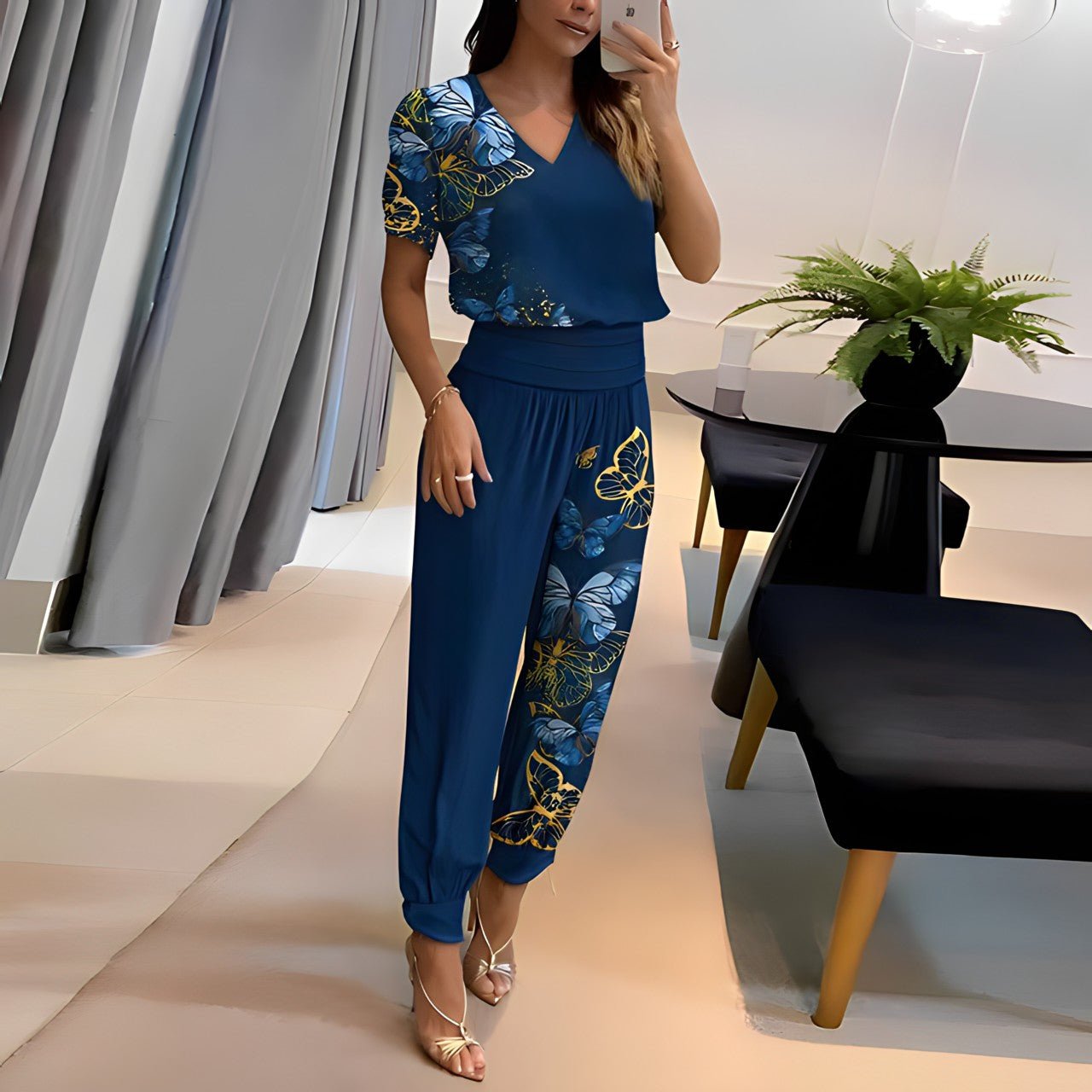SOPHIA | Compleet Blouse en Elegante Broek