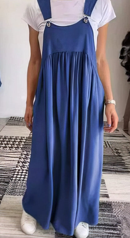 KARA | Casual-Chic Mouwloos Vloeiend Jurk