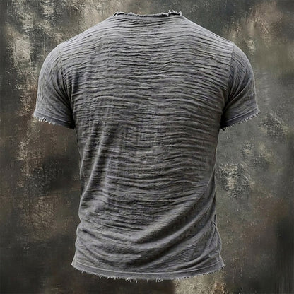 Leonard | Vintage V-Hals T-Shirt | 100% Katoen