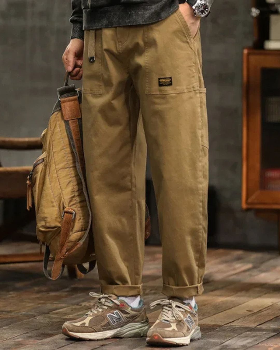 MAISON LORÉA | KLASSIEKE CARGO PANTALON