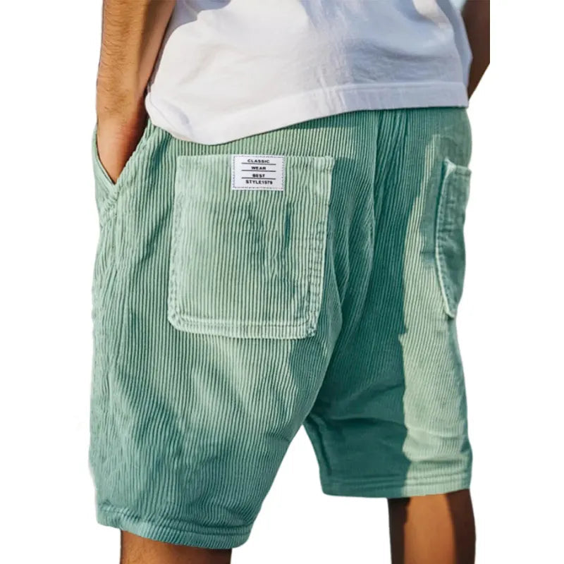 Victor | Korte broek met ribstof