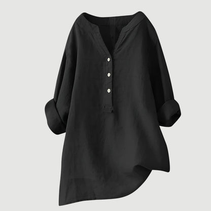ANJA™ | Relaxed Fit Shirt | Fris & Vrij de Zomer Door