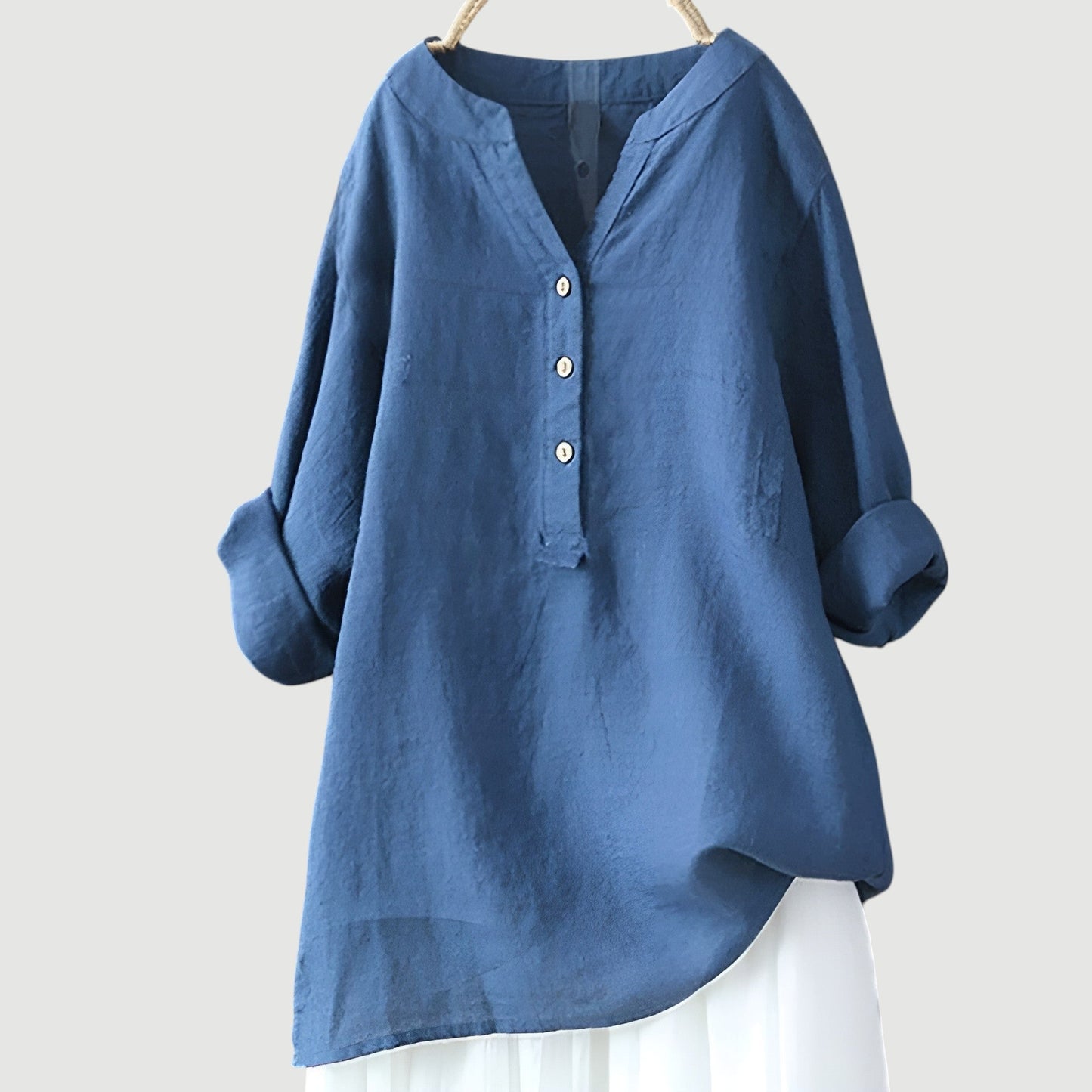 ANJA™ | Relaxed Fit Shirt | Fris & Vrij de Zomer Door