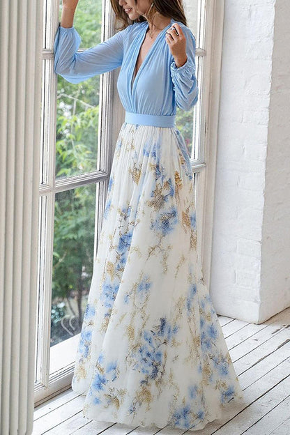 NINA | Elegante Maxi Jurk met Flatterende Pasvorm