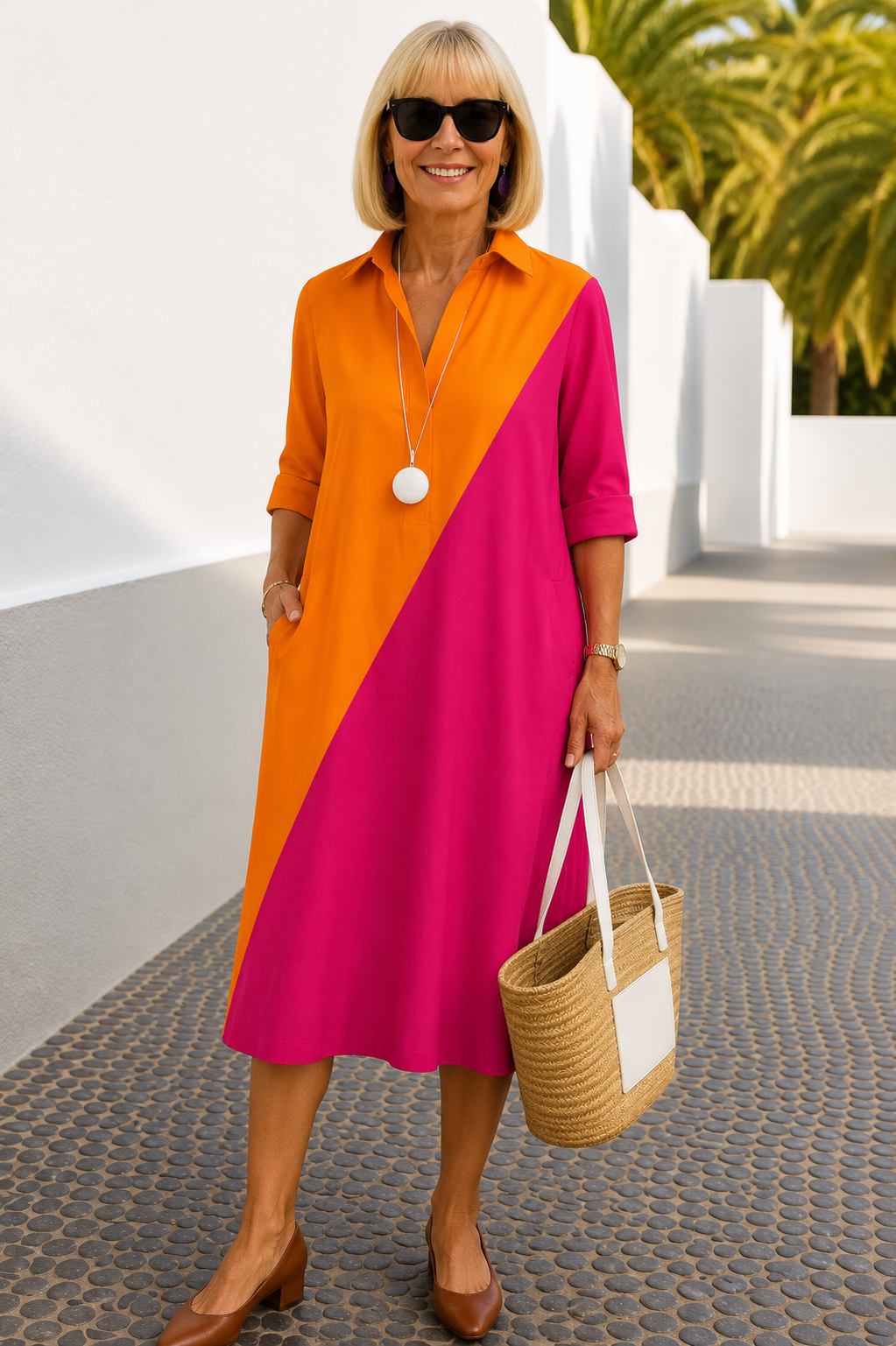 Kayla™ | Comfortabele Midi-jurk