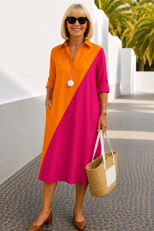 Kayla™ | Comfortabele Midi-jurk