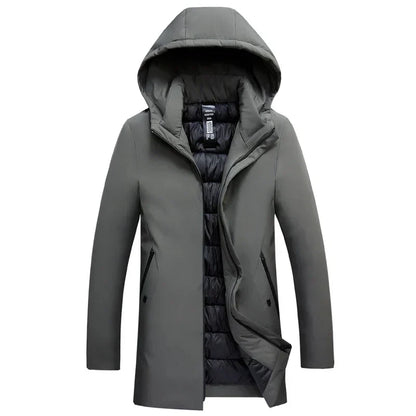 HUGO | Moderne en Warme Jas met Capuchon