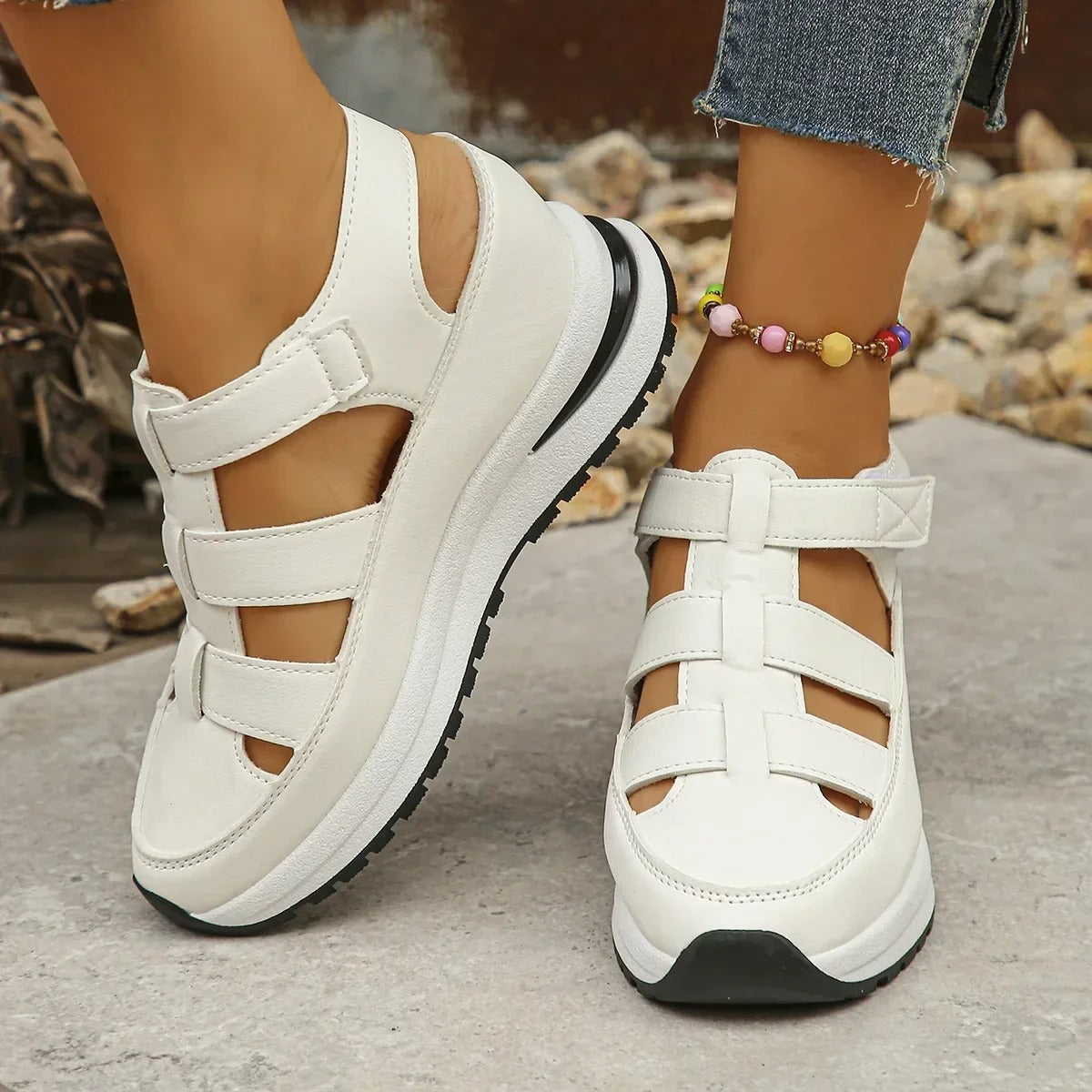 LINA | Ergonomische Sandalen voor Dames voor Totaal Comfort en Elegante Dagelijkse Stijl