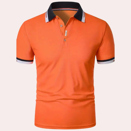 Oranje herenpoloshirt voor WK2026