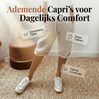 Maison Loréa® | Katoen linnen Dames Shorts 1+1 Gratis