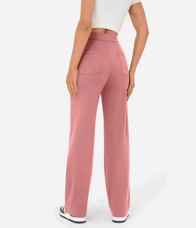 Hoge taille casual elastische broeken