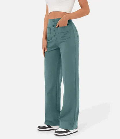 Hoge taille casual elastische broeken