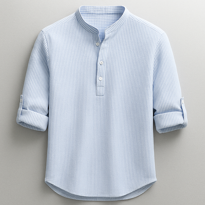 Henri | Shirt met oprolbare lange mouwen