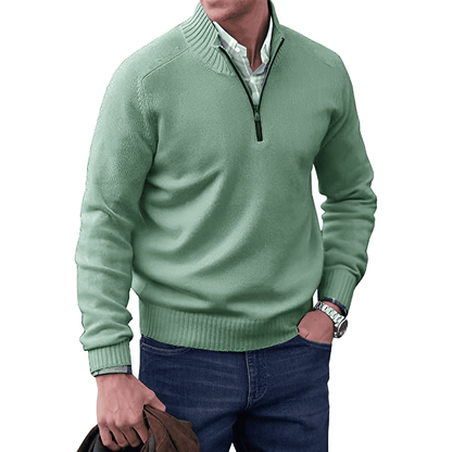 APEX | Comfortabele en elegante wintertrui met rits