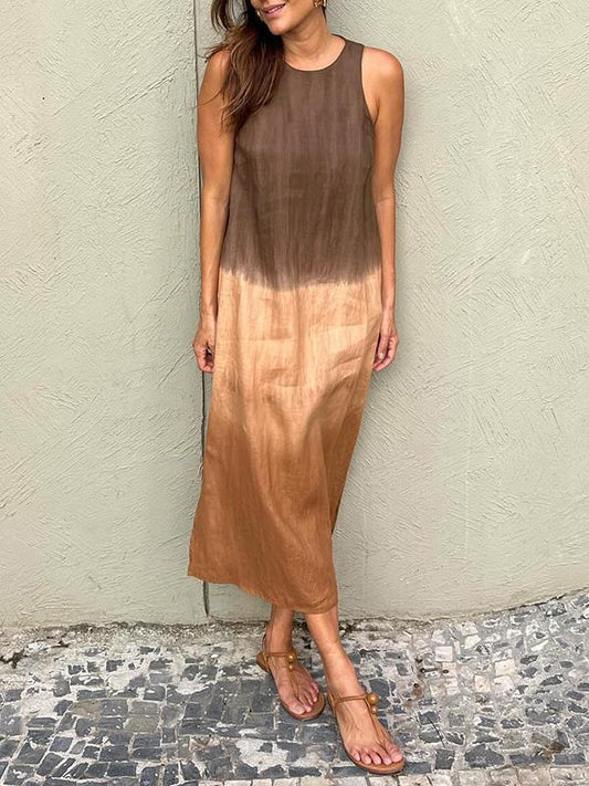 LISA | Lange Jurk met Natuurlijke Stijl en Omarmend Comfort voor Elke Gelegenheid