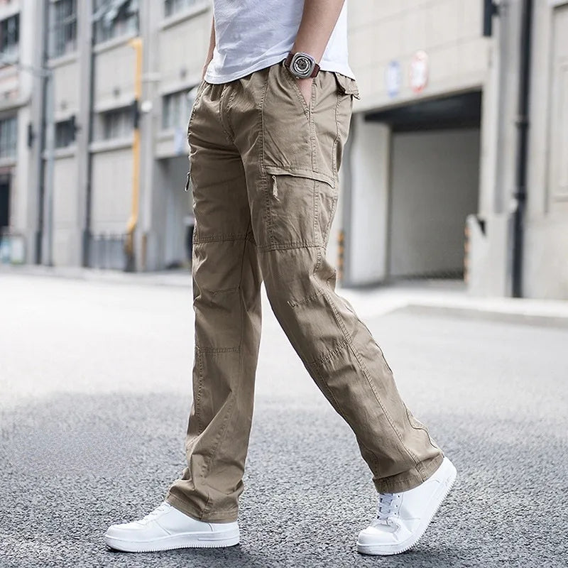 MAISON LORÉA | STIJVOLLE CARGO PANTALON VOOR HEREN