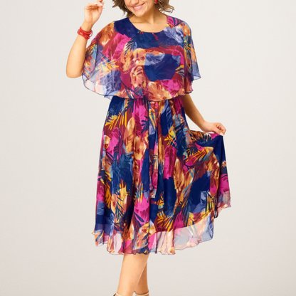 Barbara | Zorgeloze Flow Jurk