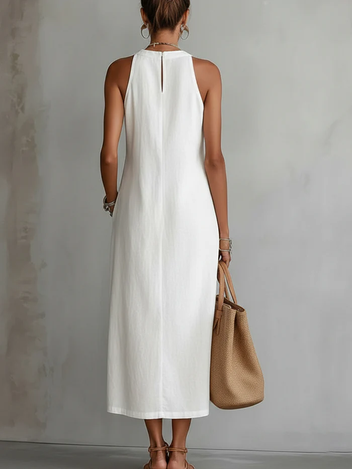 Chloe | Elegante Zomer Midi-jurk