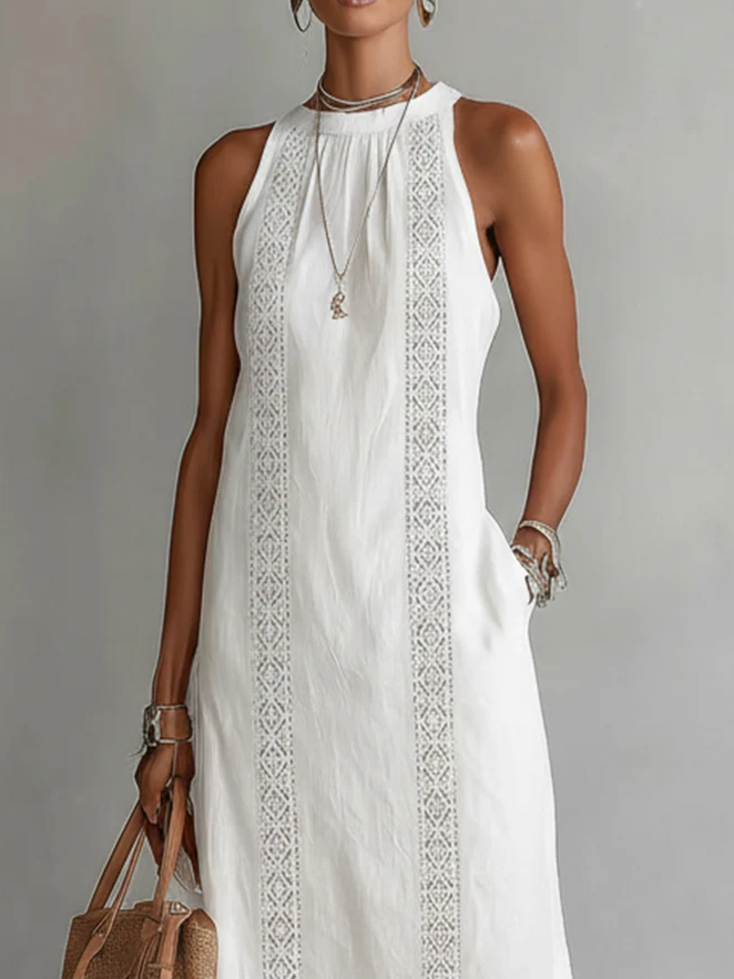 Chloe | Elegante Zomer Midi-jurk