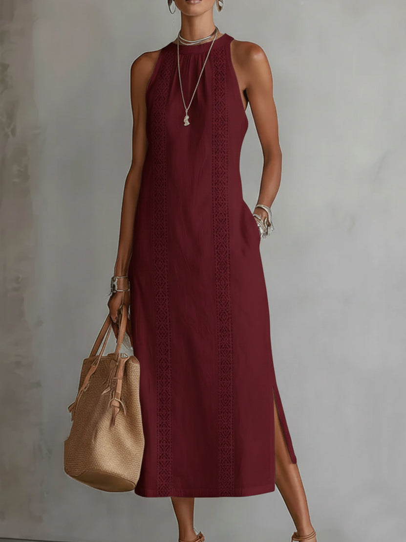 Chloe | Elegante Zomer Midi-jurk