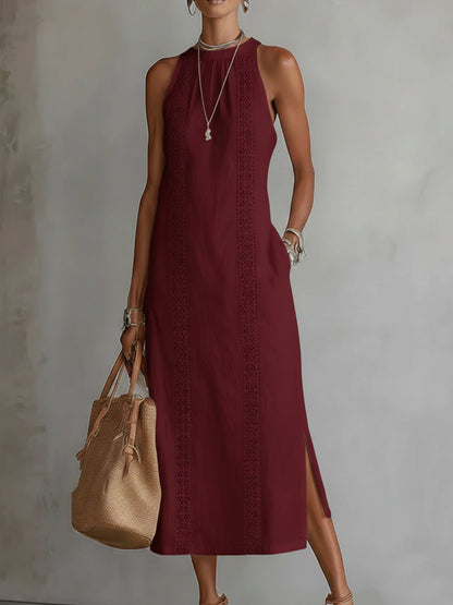 Chloe | Elegante Zomer Midi-jurk