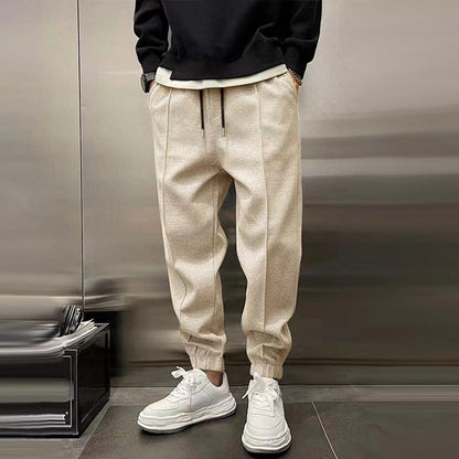 MAISON LORÉA | Verfijnde Stretch Pantalon met Trekkoord