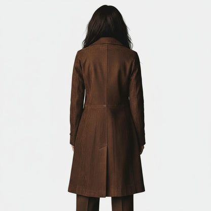 MERAL™ | Lange Jas met Tijdloze Elegantie en Comfort voor Dag en Stad