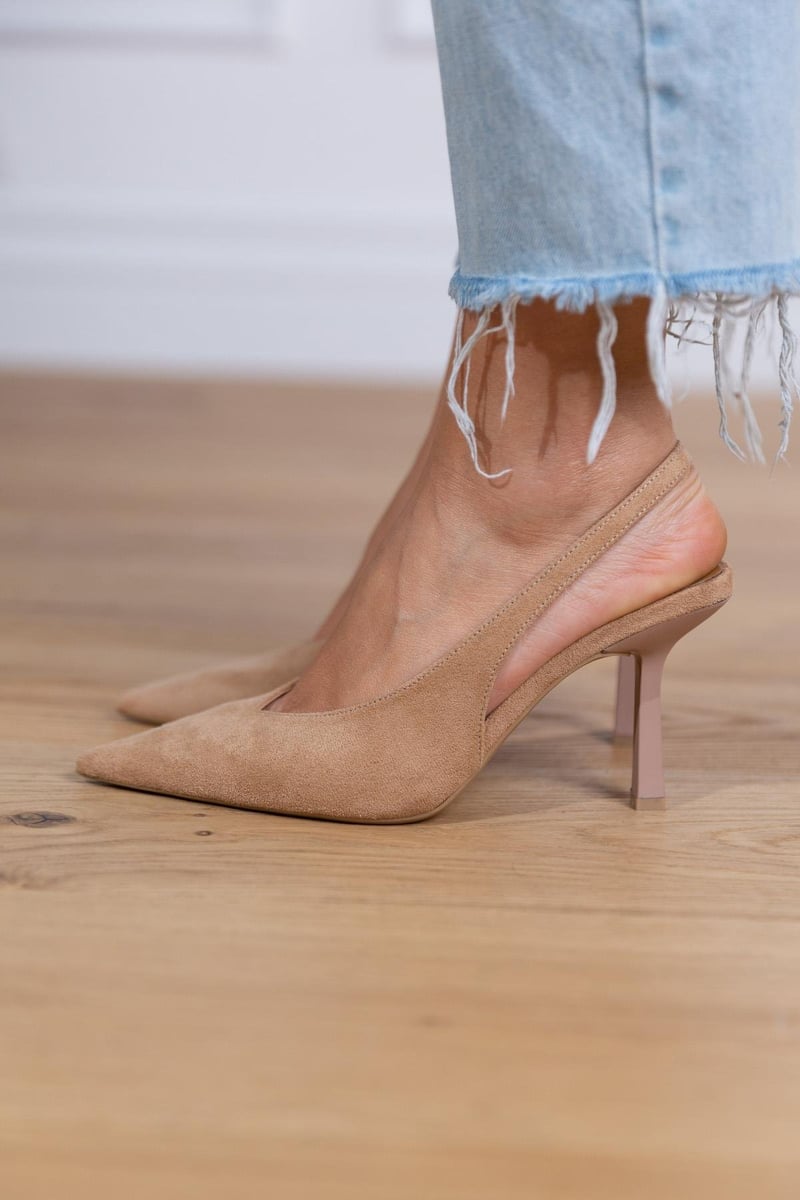 LIONA™ | Décolleté Slingback Nude