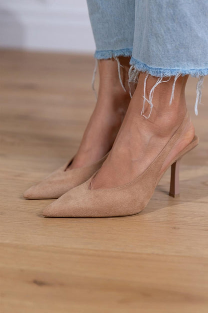 LIONA™ | Décolleté Slingback Nude