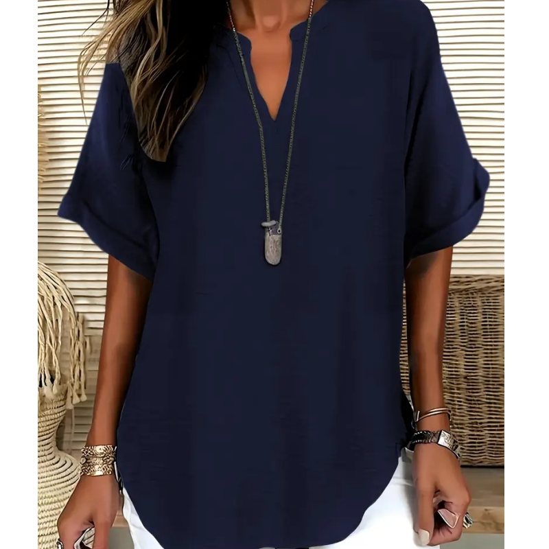 Daniela | Top leggero con scollo a V