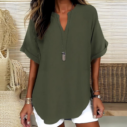 SARA | Elegante V-hals blouse