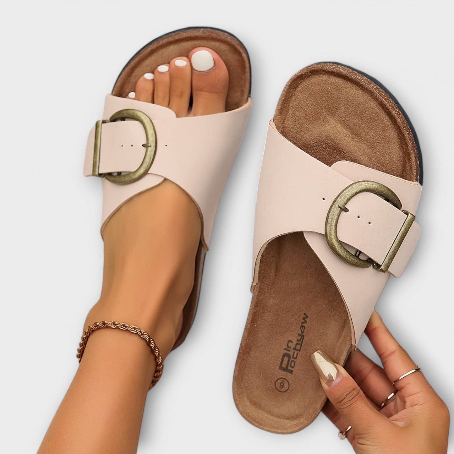 VERA | Ergonomische Dag Sandalen met Verstelbare Gesp en Ontspannen Stijl