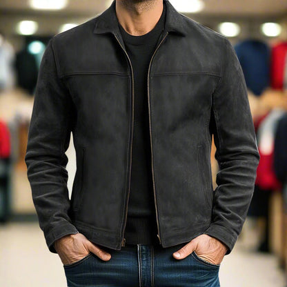 SLATE| Premium Leren Jas - Tijdloos Stijl en Comfort