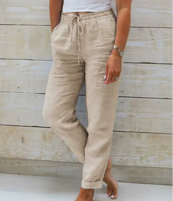 Maison Loréa® | Casual Katoenen Linnen Broek (1+1 GRATIS)