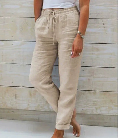 Maison Loréa® | Casual Katoenen Linnen Broek (1+1 GRATIS)