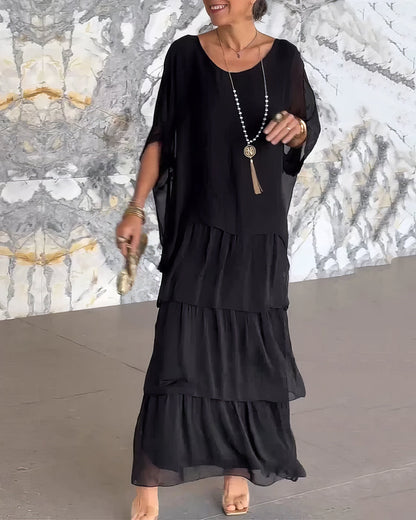 NORA | Elegante Maxi Jurk Comfortabel voor Alle Gelegenheden