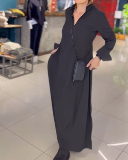 SARA | Elegante en Modieuze Lange Elastische Jurk